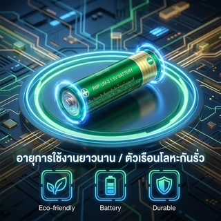 TSM ถ่านไฟฉาย AA 60 ก้อน (15 แพ็ค) รุ่น TSM-2A60 ถ่าน 2A คุณภาพสูง พลังแรง ไร้สารปรอท สำหรับรีโมท ของเล่น นาฬิกา