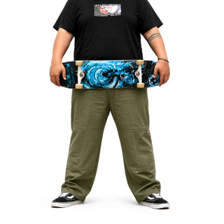 22-60นิ้ว กางเกงคนอ้วน กางเกงผู้ชายไซส์ใหญ่ 60-250kg เอวปกติ ทรงหลวม คุณภาพดี ชุดคนอ้วน