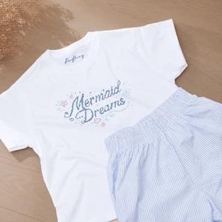 (ส่งด่วน) Mermaid Dreams ผ้าหนานุ่มใส่สบายเสื้อใส่ง่าย ใส่ได้ในทุกๆวัน By Anything studio