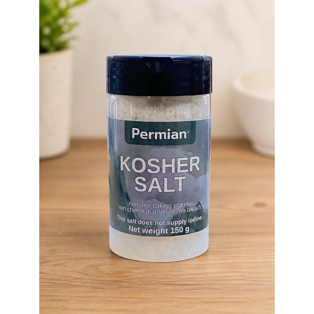 Kosher Salt เกลือโคเชอร์ออแกนิค ตราเพอร์เมียน ขนาด 150g
