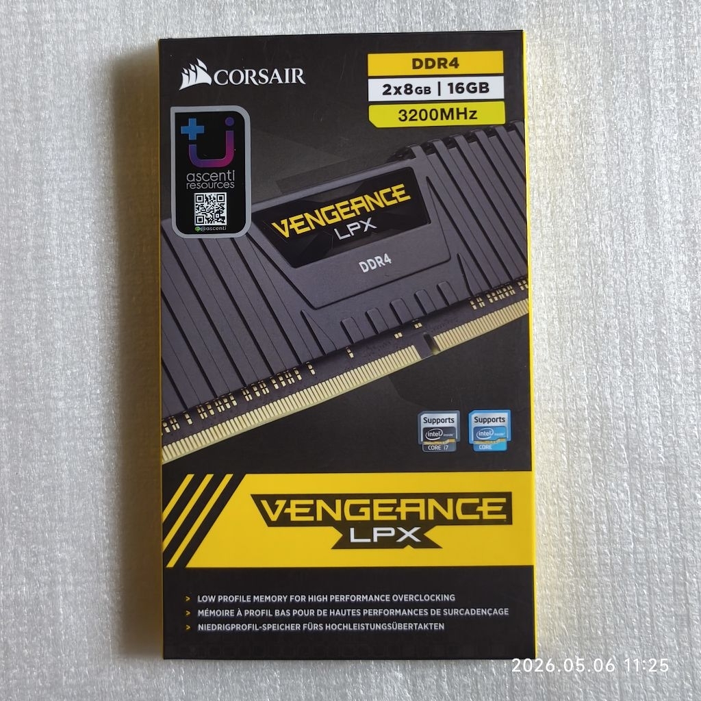 DDR4 16GB 8x2 3200MHz ประกัน Ascenti