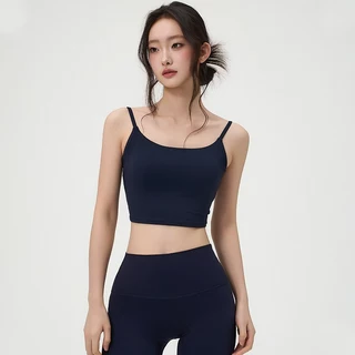 GymHub เสื้อโยคะสายบาง ซึมซับเหงื่อเร็ว ดีไซน์สวย ใส่ได้ทั้งในและนอก ป้องกันลื่น