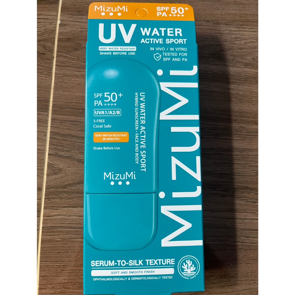 🎉ผลิต 4/2026 หมดอายุ 2028 🎉 ของแท้🔥MizuMi UV water active sport 40g
