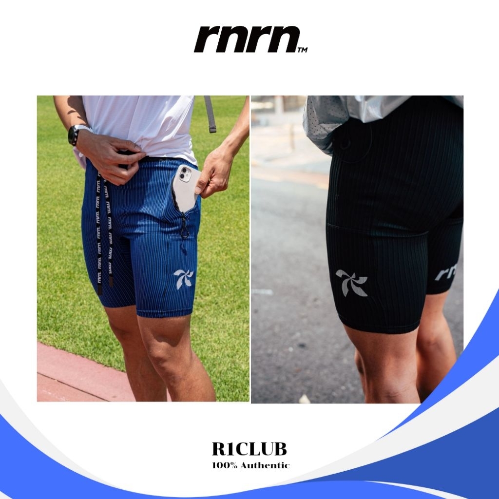 พร้อมส่ง กางเกงวิ่ง กางเกงออกกำลังกาย RNRN RACE half tights ครบไซต์