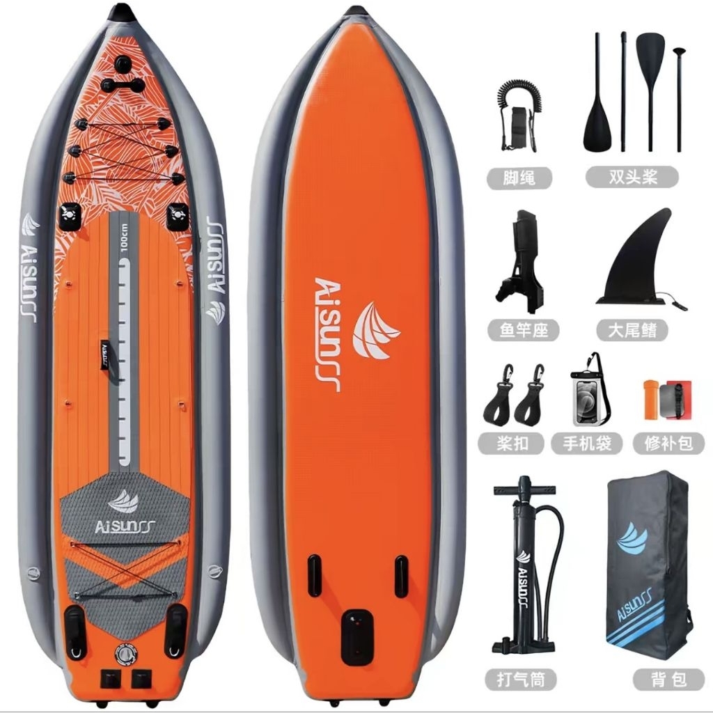 ซับบอร์ด เรือตกปลา เป่าลม  ซับบอร์ดตกปลา บอร์ดตกปลา คายัคตกปลา Paddle Board SUP Board & Kayak