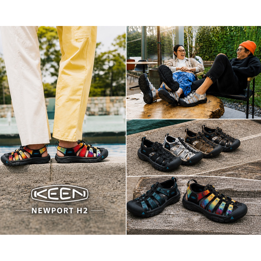 พร้อมส่ง 🇹🇭รองเท้า Outdoor KEEN SANDAL NEWPORT H2 - สีมาใหม่ ลายไม่เหมือนใคร