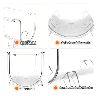ที่วางขวดน้ำ พลาสติก ที่วางขวดไวน์ ช่องใส่ขวดน้ำ วางซ้อนกันได้ มี3ช่อง จัดระเบียบขวดไวน์และน้ำ ช่องวางของอะคริลิค
