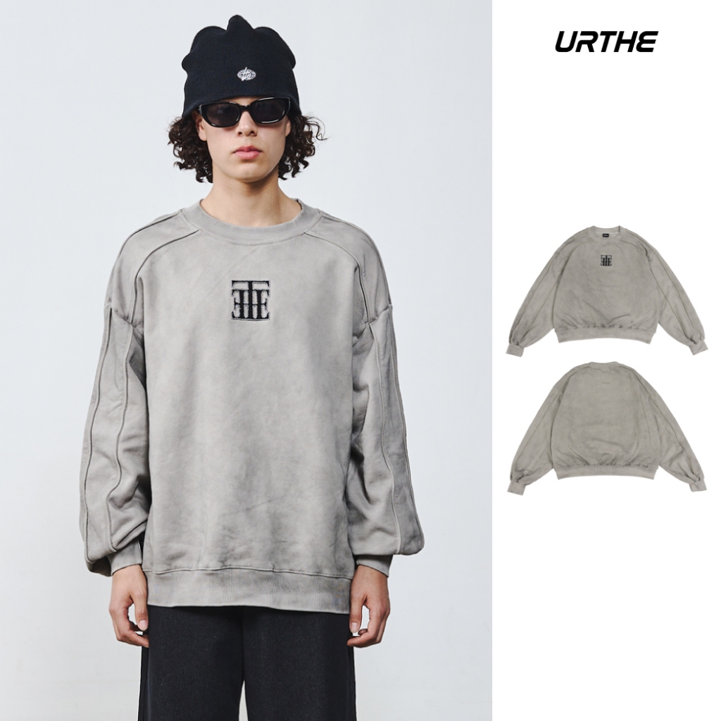 URTHE - เสื้อสเวตเตอร์ เสื้อกันหนาว Oversize รุ่น SUPERIOR STATUS SWEATSHIRT
