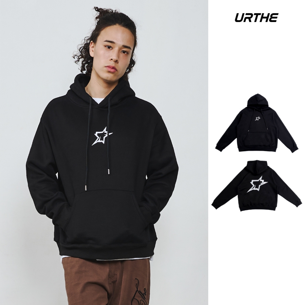 URTHE - เสื้อฮู้ดดี้ เสื้อกันหนาว Oversize รุ่น ICON STAR HOODIE