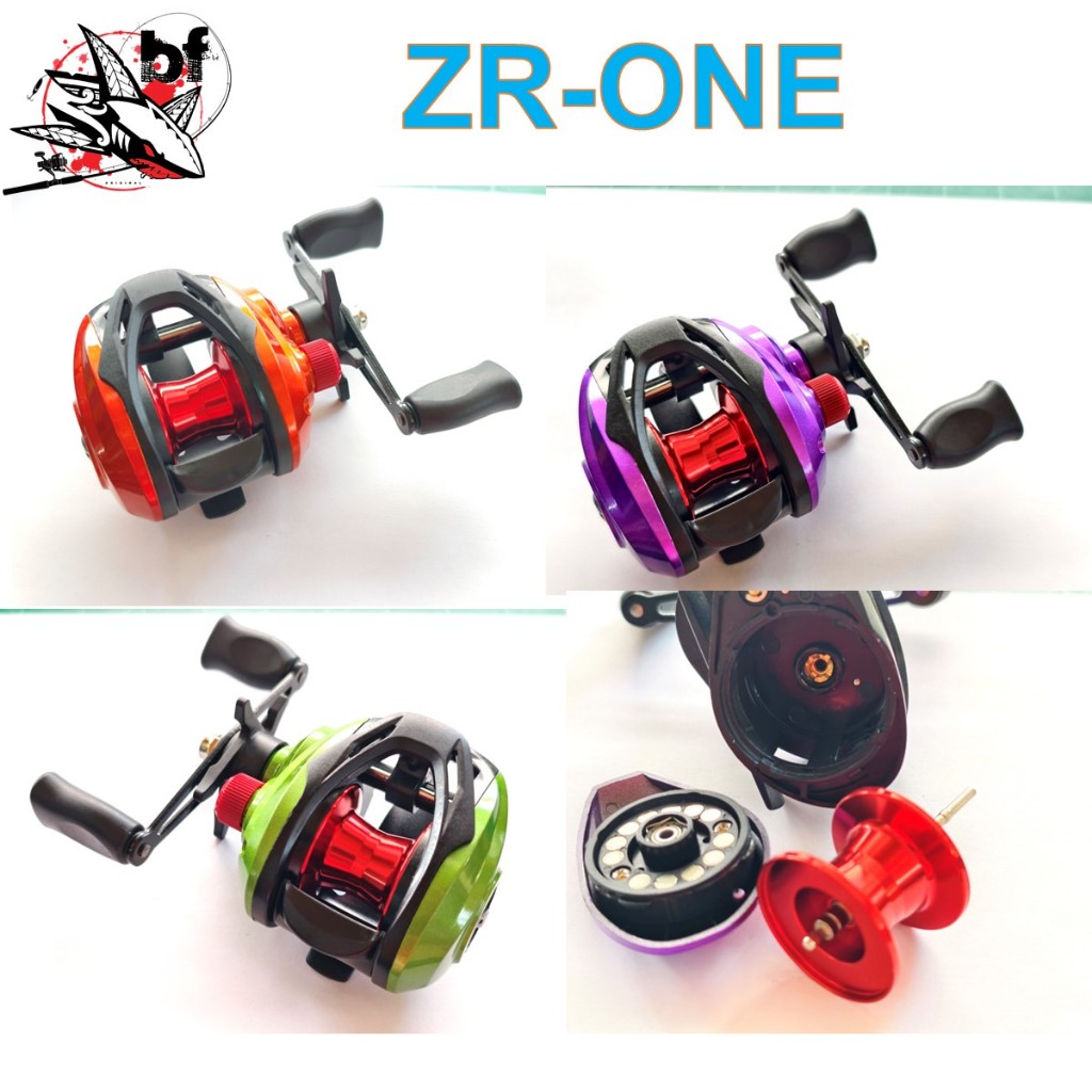 รอกหยดน้ำ ZR-ONE ball bearing2+1 gear ratio7.2.1 สปูนอลูมิเนียม