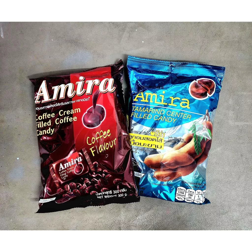 amira ลูกอม อมิร่า กาแฟ มะขาม