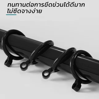 【Customizable length】าวม่านขนาด 43-366cm ยืดได้ ปรับระดับได้ ราวม่านสไตล์โมเดิร์น COD