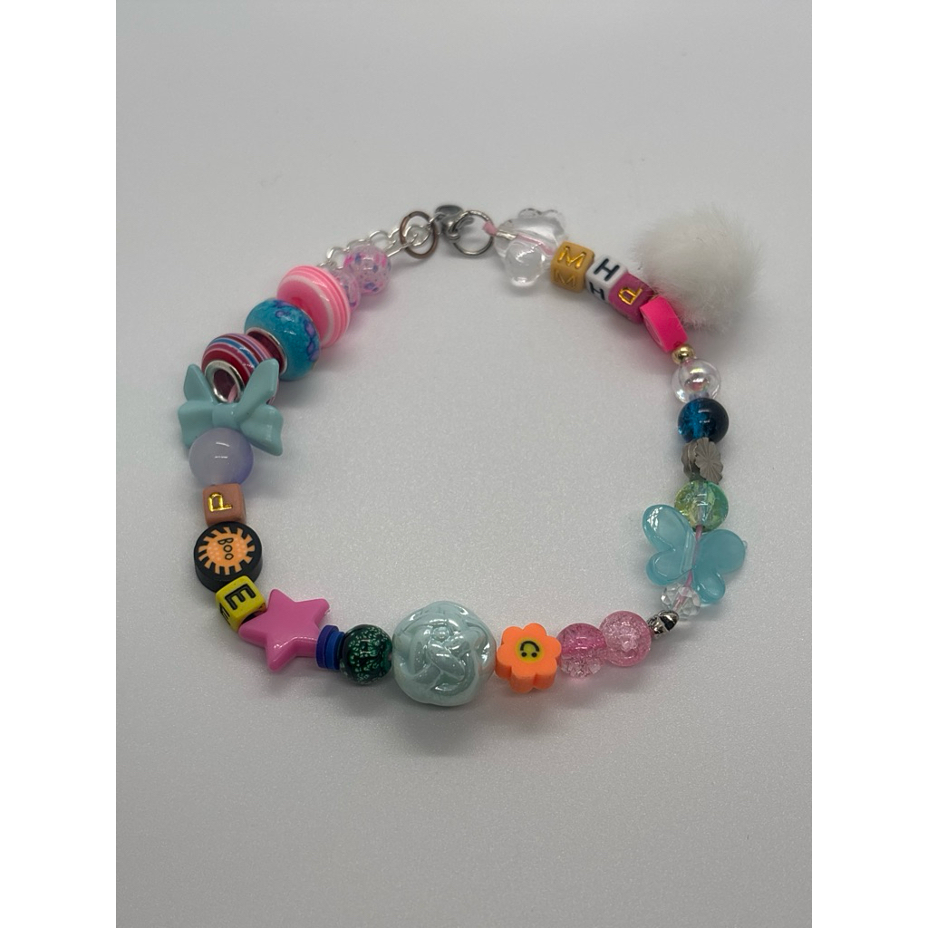 colorful beads bracelet