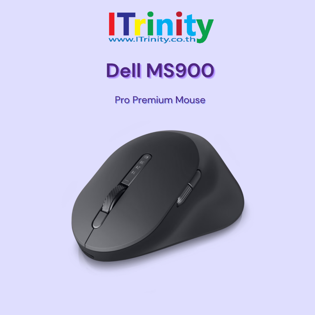 Dell MS900 Premier Rechargeable Mouse เดลล์ เม้าส์ไร้สาย รับประกัน 3 ปี