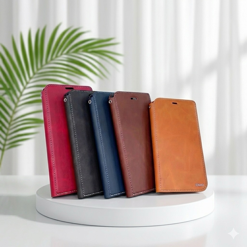 Xunte ฝาพับตั้งได้ใส่บัตรได้ รองรับรุ่น Oppo กันรอยรอบตัวเครื่องได้