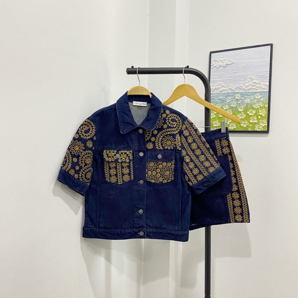 งานแฟชั่น ชุดเซ็ตเสื้อกับกางเกง size US8
