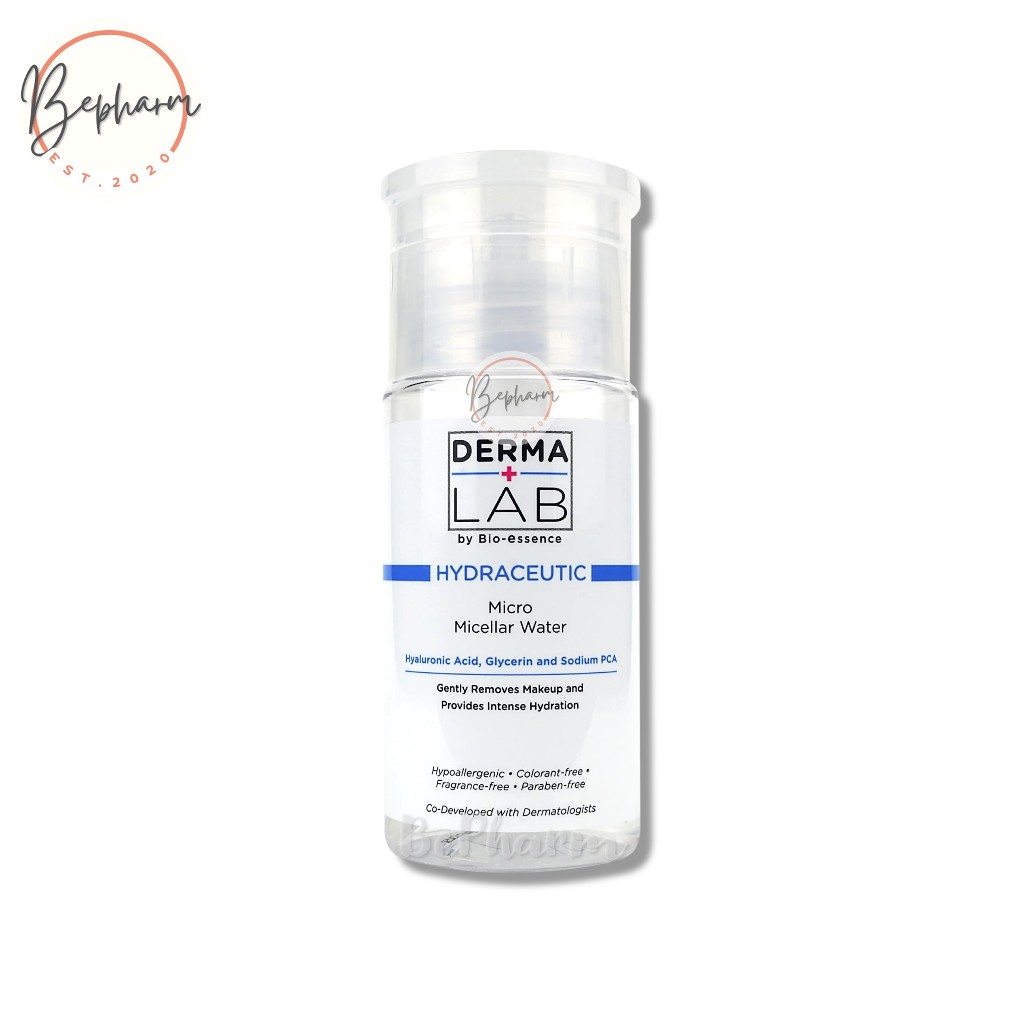 Derma Lab Hydraceutic Micro Micellar Water 90 ml เดอร์มา แลป ไฮดร้าซูติก ไมโคร ไมเซลล่า วอเตอร์