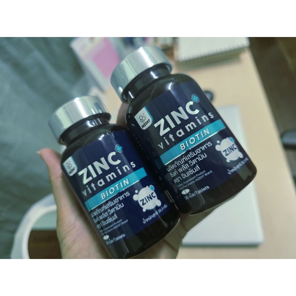 *ส่งต่อ* ZINC PLUS VITAMINS ซิงค์ พลัส วิตามิน ตรา INZENT [7]