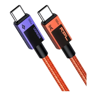 CHARGER CABLE (สายชาร์จ) UGREEN L512 USB-C TO USB-C 1M - 100W PD ROV 95188
