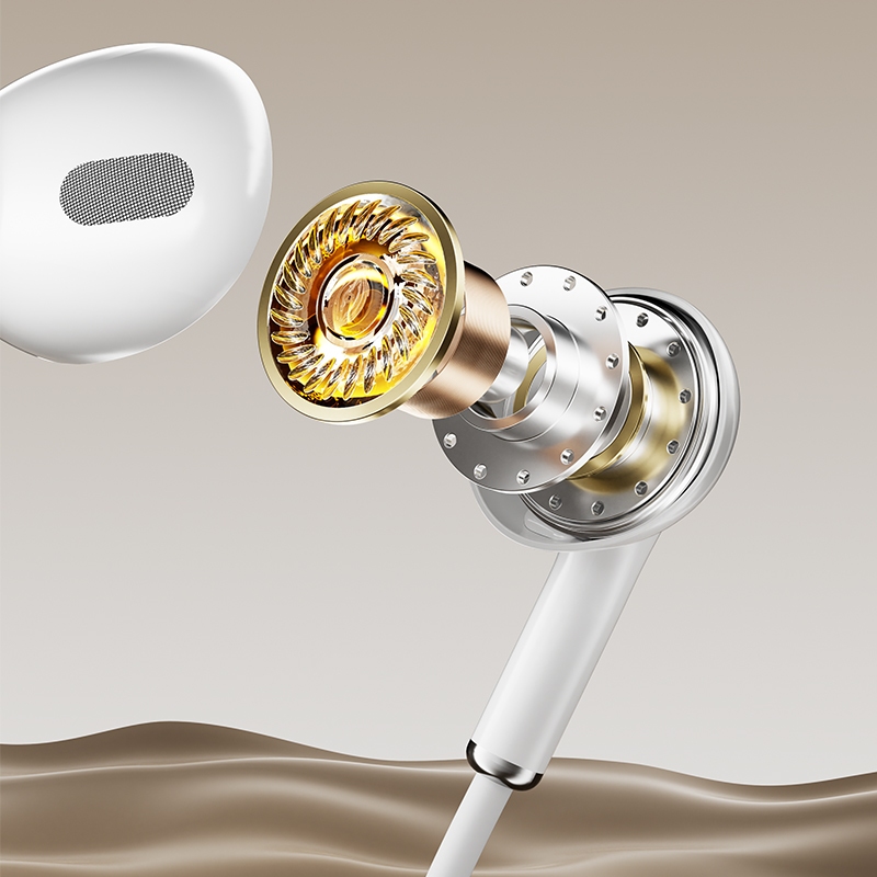d-power หูฟัง Type-C รุ่น TC-05 สมอลทอล์ค มีไมค์ในตัว เสียงดี HD-MAX Audio ตัดเสียงรบกวน สายยาว 1.2M