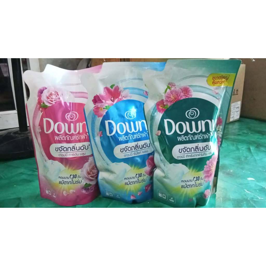 DOWNY ดาวน์นี่ ผลิตภัณฑ์ซักผ้าชนิดน้ำ สูตร ลดกลิ่นอับ ขนาด 1100 ม.ล(1ถุง)