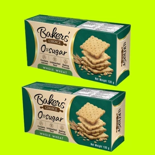 BAKERSแครกเกอร์ปังกรอบ<เซต2กล่อง>*ไม่มีน้ำตาล*ไม่ฟอกขาว*ใช้การอบ*130g./กล่องหมดอายุเแอน10/2026