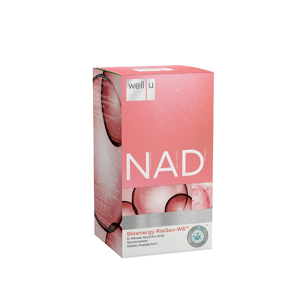 Well U NAD เวลยู แนด ( 1 ขวด 30 เม็ด ) (EXP :16/01/2027) นิโคทินาไมด์ แอนด์ ดี-ไรโบส 1 ขวด 30เม็ด