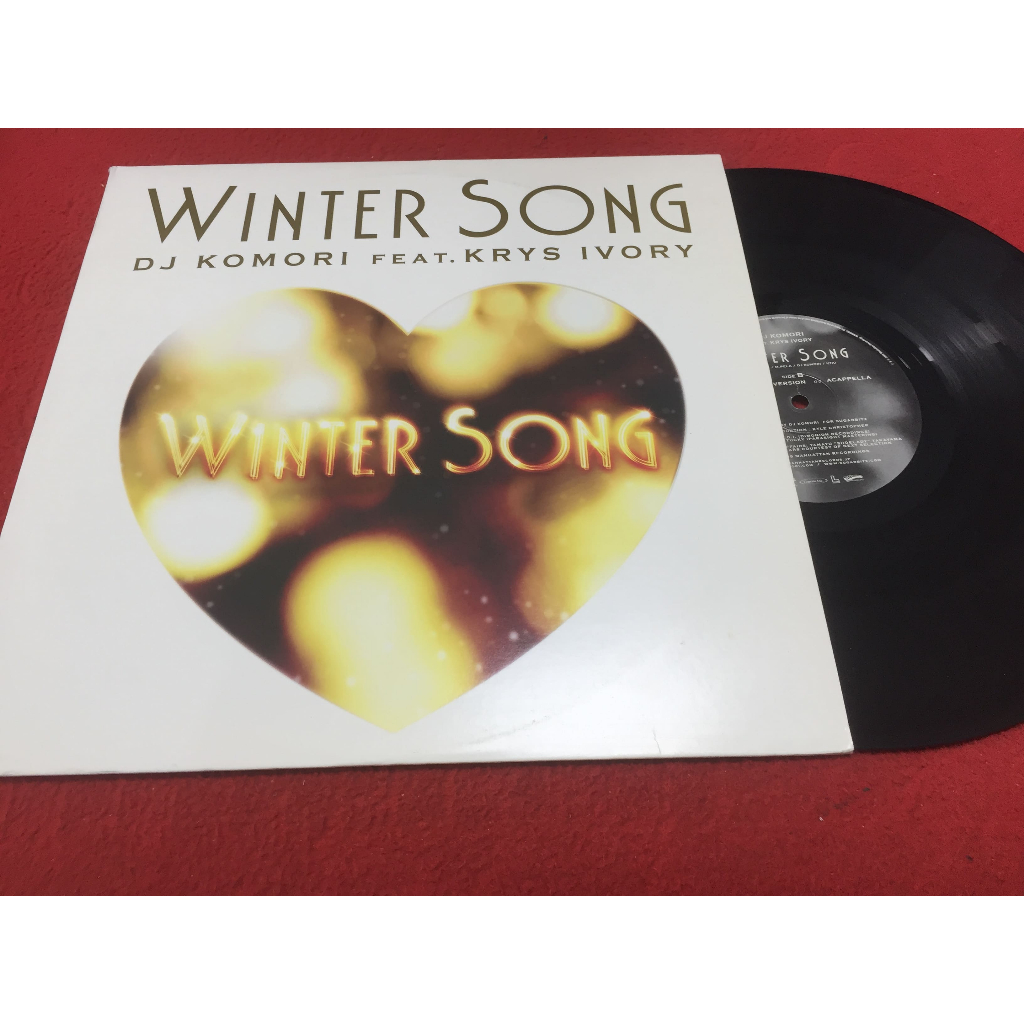 Winter Song -  DJ Komori ขนาด 12 นิ้ว LP ร้าน PinHaiMusic B151