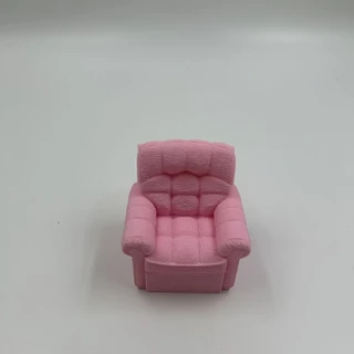 รูปปั้นโซฟาคู่ รูปปั้นโซฟาเดี่ยว โซฟาจิ๋ว ของแต่งบ้านตุ๊กตา 3D Mini Sofa โมเดลโซฟา ของตกแต่งมินิ ของเล่นจิ๋ว ตั้งโชว์/ถ่