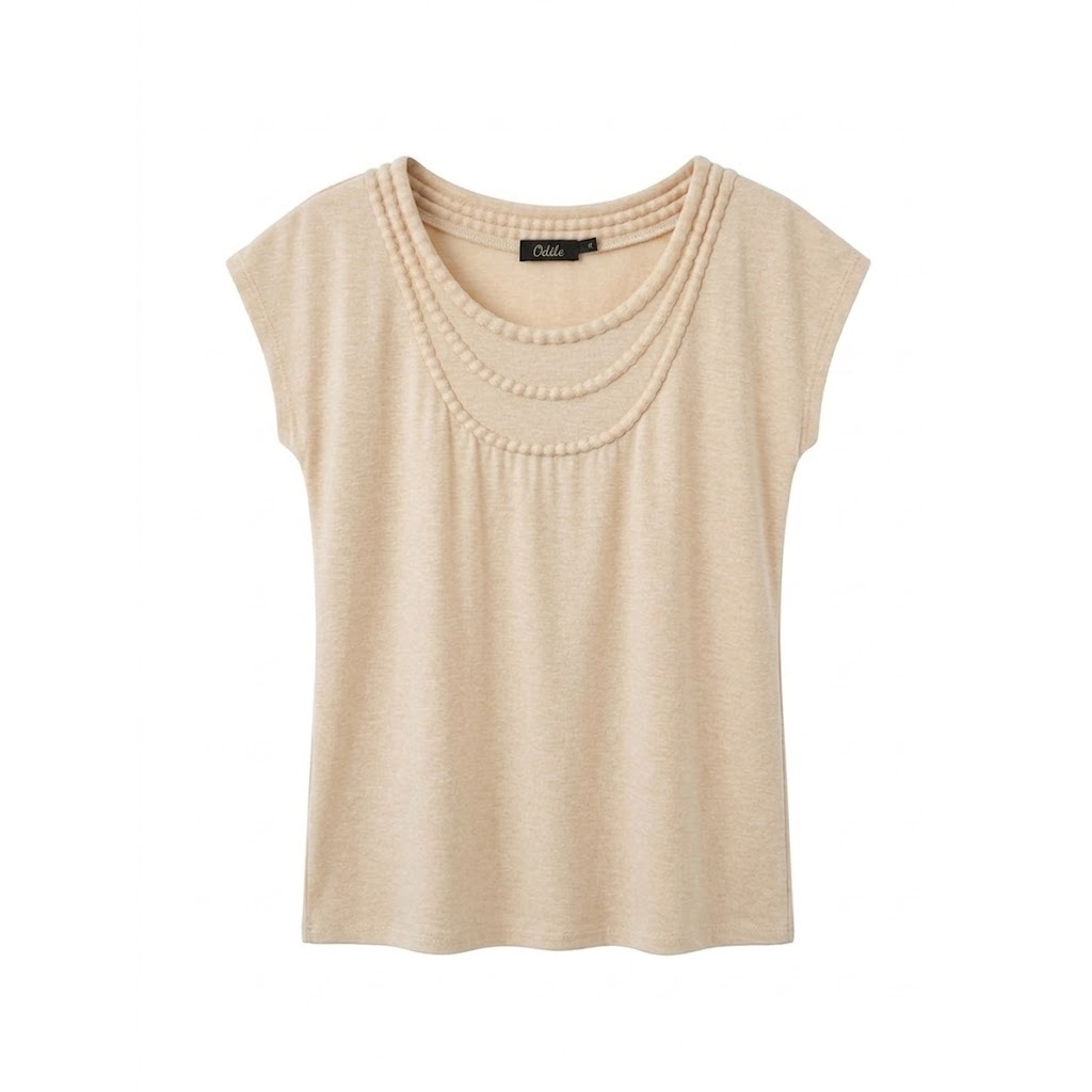 Odile เสื้อยืดคอกลม รุ่น S23TS13CR