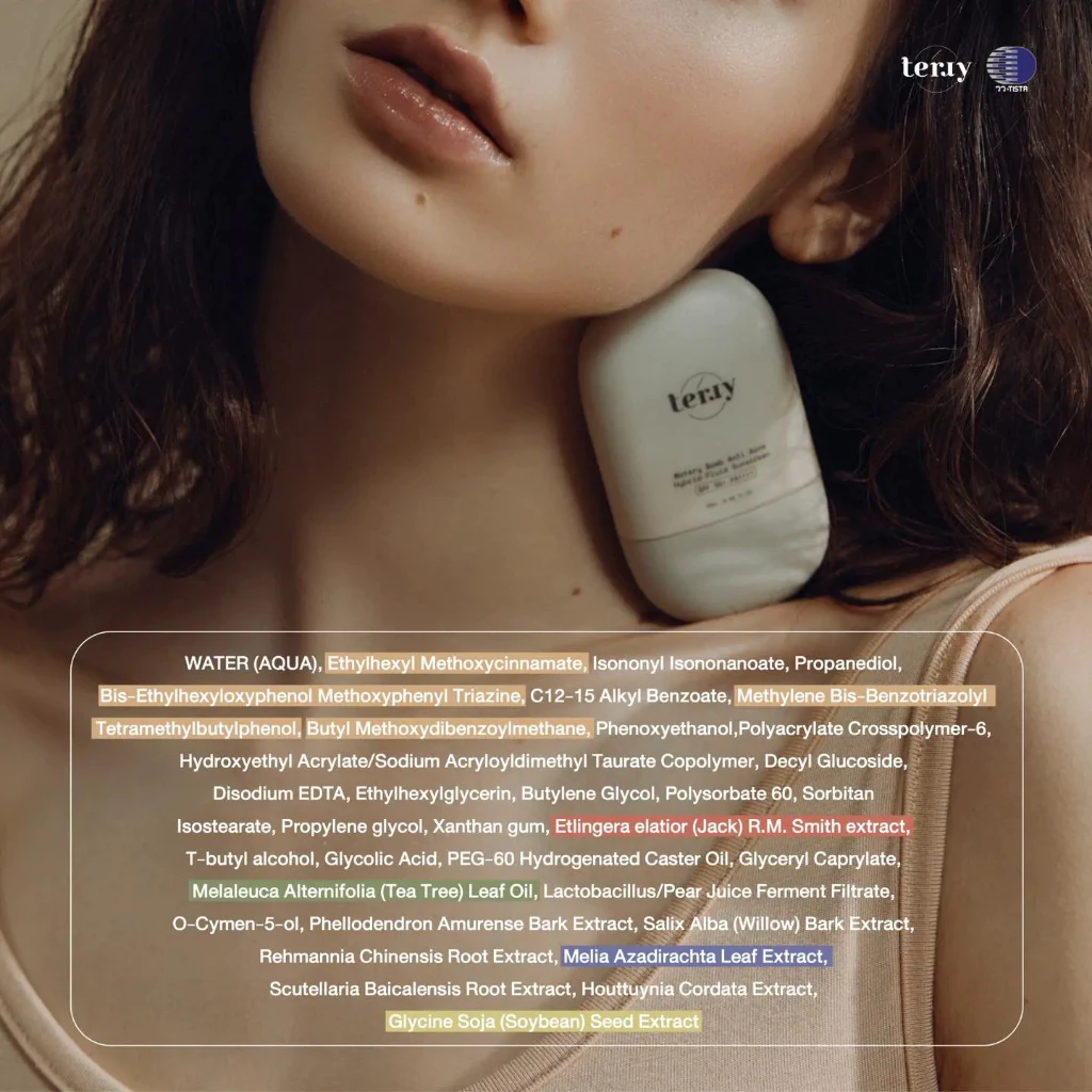 กันแดดเธอร์รี่ บางเบา ซึมไวเกลี่ยง่าย SPF50 PA++++ สกิน แคร์ ป้องกันแสงแดด 2 อิน 1 thumbnail 3