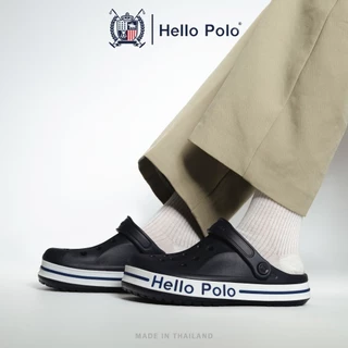 Hello Polo รองเท้าแตะผู้หญิง รองเท้าหัวโตแฟชั่น กันลื่นและทนทาน อ่อนนุ่ม วัสดุ EVA เหมาะกับฤดูร้อน รุ่น HP8065