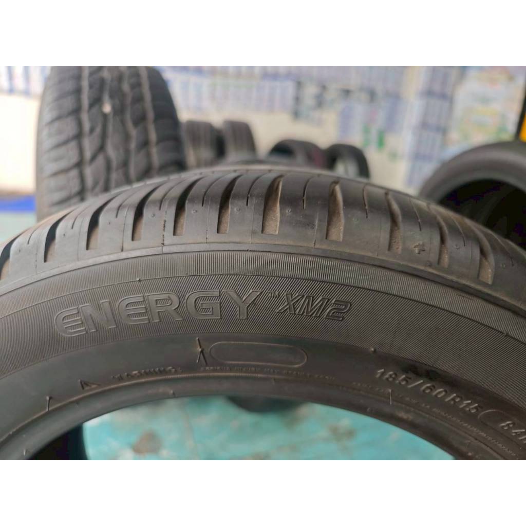 ยางเปอร์เซ็นต์  ยางมือสอง Michelin ขนาด 185 60 R15 ปี22 ราคา 422 บาท