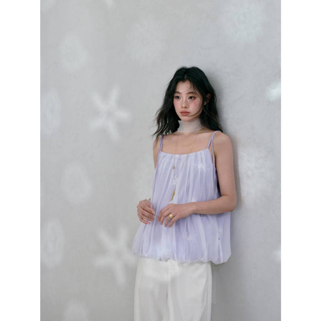[Preorder] KUOSE : Lilac Purple Camisole Top