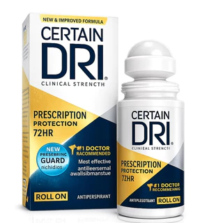 Certain Dri P.M. Prescription / Certain Dri Extra Strength ระงับเหงื่อ กลิ่นกาย "สูตรกลางคืน"