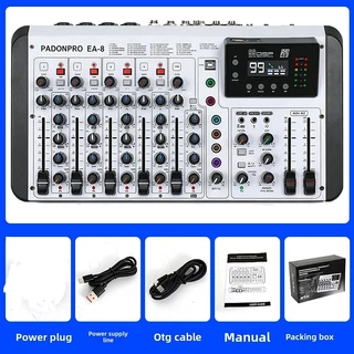 เครื่องผสมเสียงระดับมืออาชีพ, บันทึก, บลูทู ธ, 8 ช่อง,