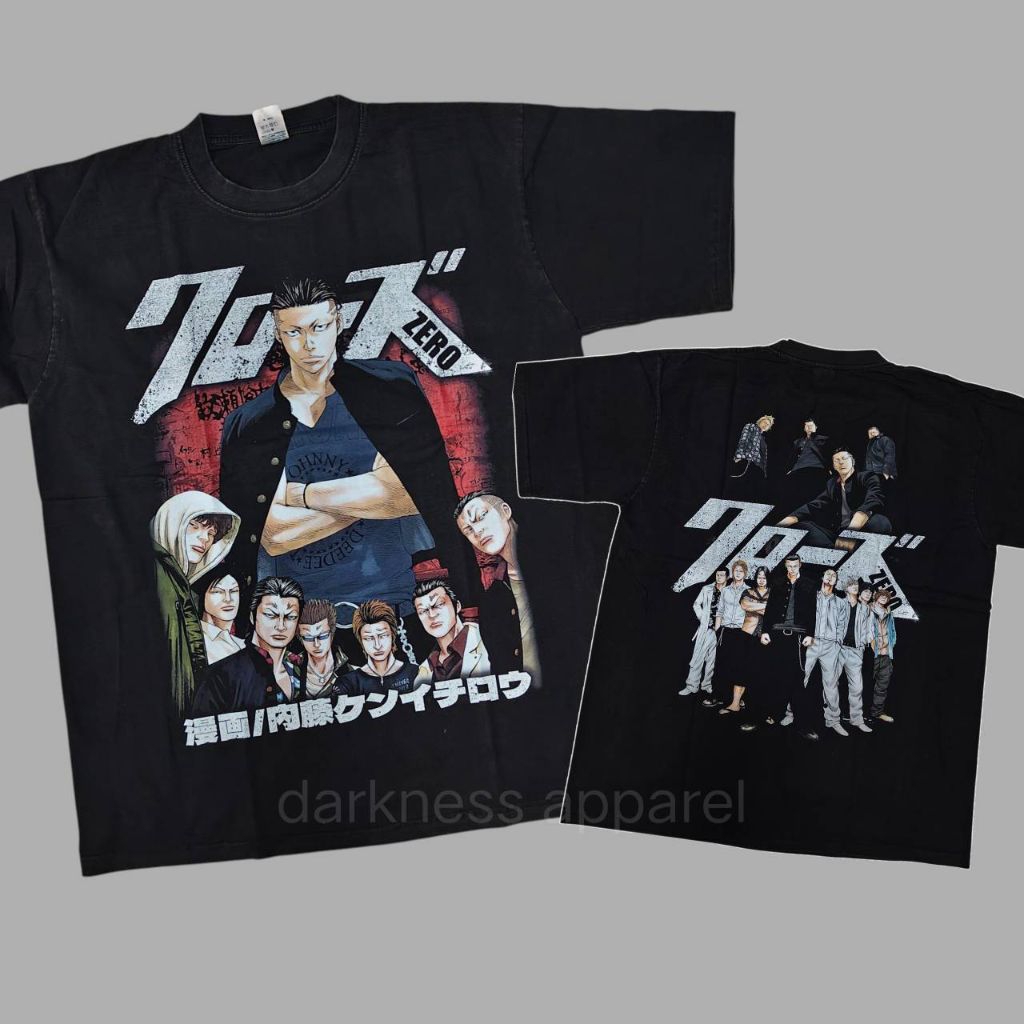 เสื้อยืดCrown boya ผ้าฟอกเฟด ผ้านิ่ม ใส่สบาย ซักไม่หด