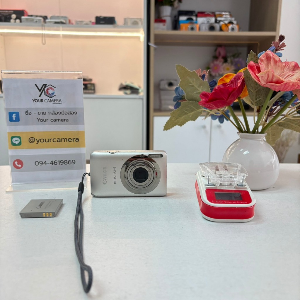 Canon IXUS 115 HS (พร้อมส่ง ใช้งานปกติ)
