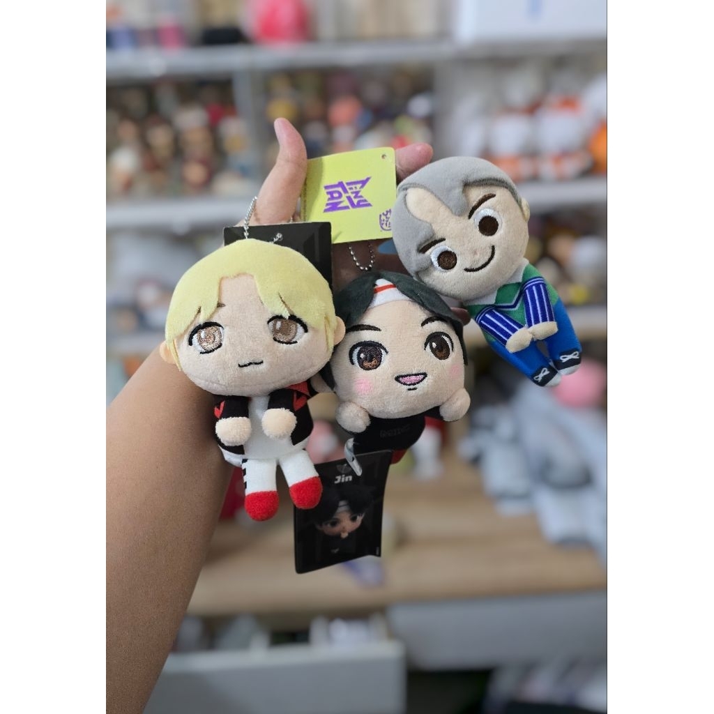 ตุ๊กตาบังทัน ไทนี่ทัน Tinytan Bts21 งานแท้ญี่ปุ่น ป้ายห้อย