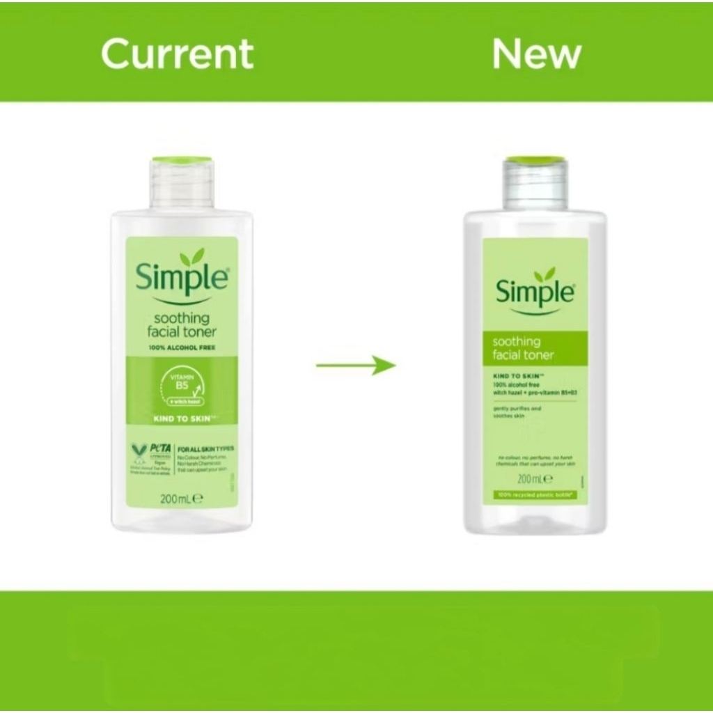 Simple Soothing Facial Toner 200ml
