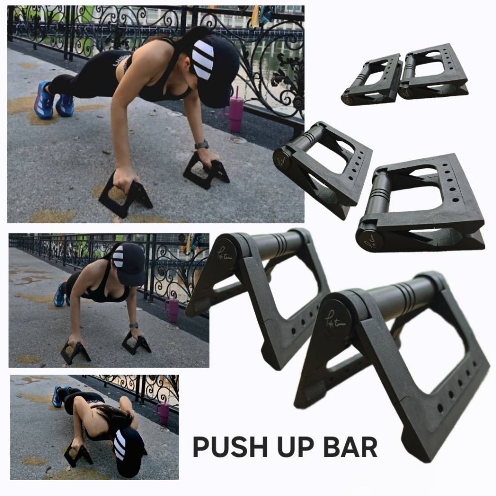 บาร์วิดพื้น/บาร์ดันพื้นPush Up Bar By PK Time