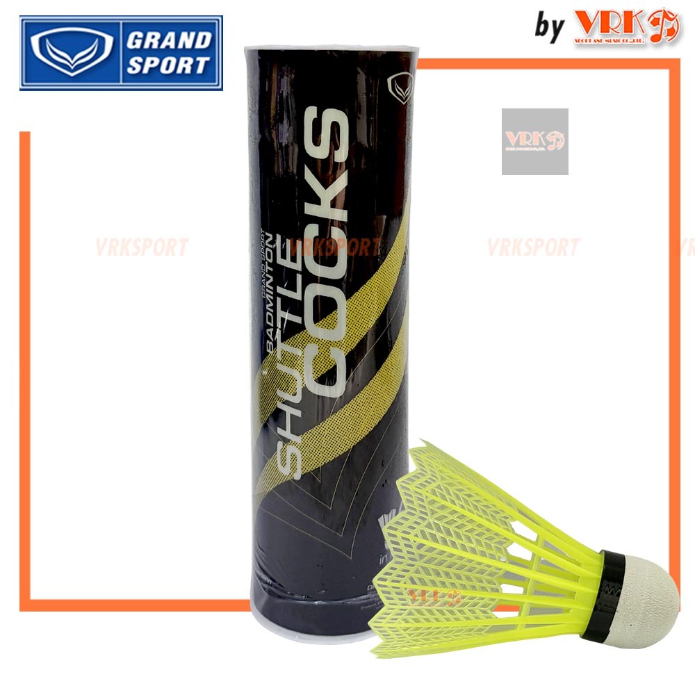 GRAND SPORT ลูกขนไก่ แกรนด์สปอร์ต บรรจุ 3 ลูก รหัส 372984 / 372970- ลูกแบดมินตัน
