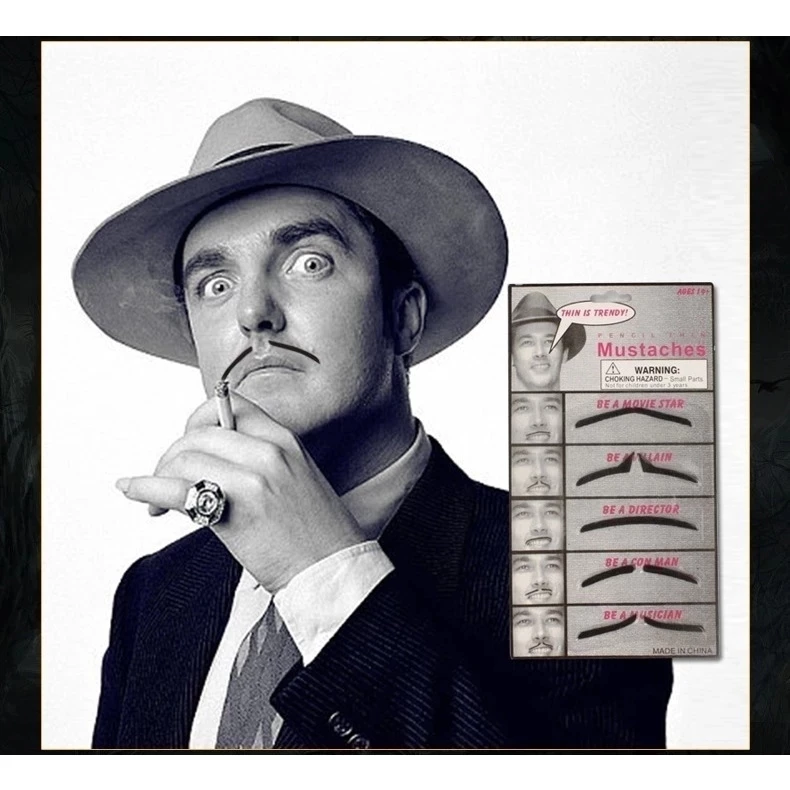 หนวดปลอม หนวดแฟนซี เคราปลอม หนวดโจรสลัด หนวด พรอพ แฟนซี Fake Mustache, Fancy Mustache, Fake Beard, Pirate Mustache, Fanc