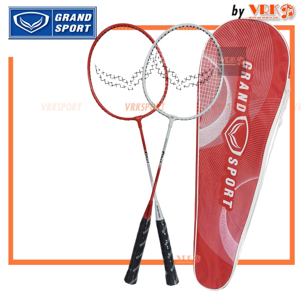 GRAND SPORT ไม้แบดมินตัน แพ็คคู่ พร้อมกระเป๋าใส่ รุ่น Inferno : 372191 / 372219 / 372233 (ไม้แบดคู่) ราคา ถูกที่สุด ดีลบีเคเค แกลเลอรีภาพที่ 7