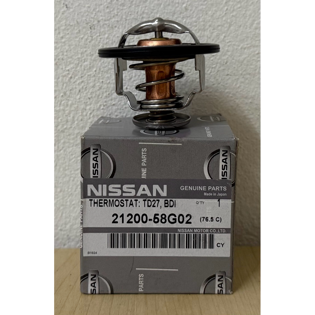 วาล์วน้ํา Nissan BigM TD25 BDI BD25ฝาแดง หน้าหัก Frontier TD27 D21(76.5C) (21200-58G02)