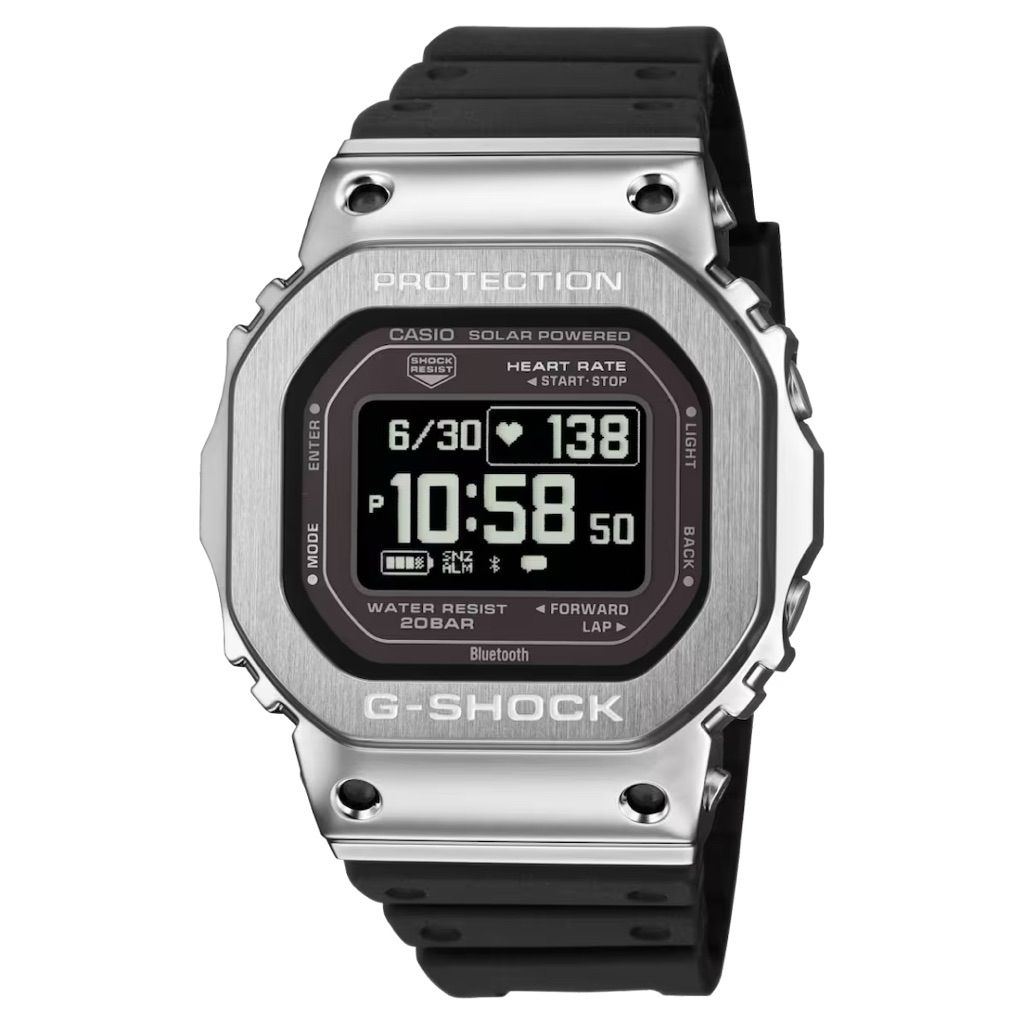 CASIO G-SHOCK G-SQUAD [HEART RATE] [TOUGH SOLAR] GM-H5600-1, GM-H5600-1DR, GM-H5600