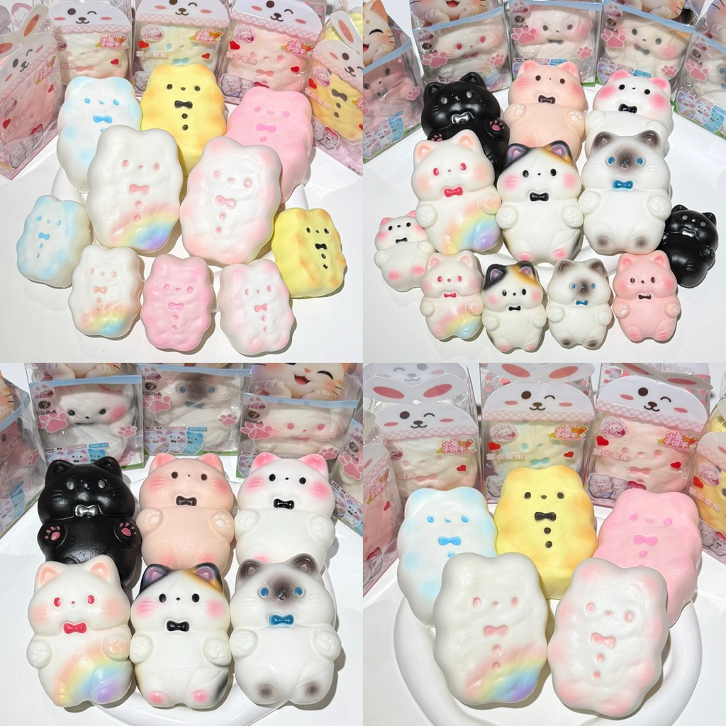 พร้อมส่ง‼️ สกุชชี่ ‘ Misa ‘ 😻🐰💞 งานมินิ น่ารักมาก เนื้อดี น่าเล่น 📍อ่านรูป 2 ก่อนกด กล่องอาจมีไม่สวย