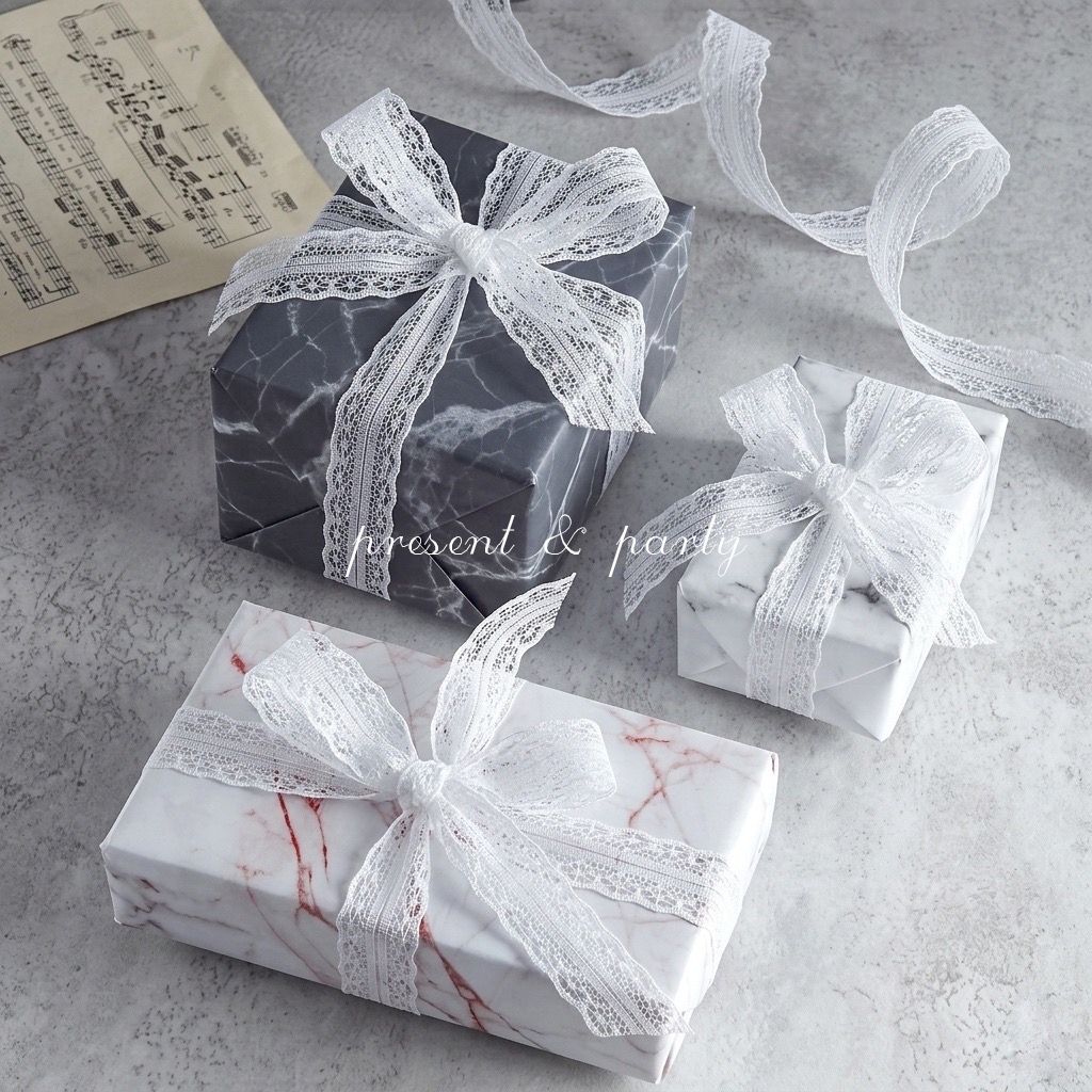 กระดาษห่อของขวัญลายหิน 50*70cm Premium Gift Wrapping Paper