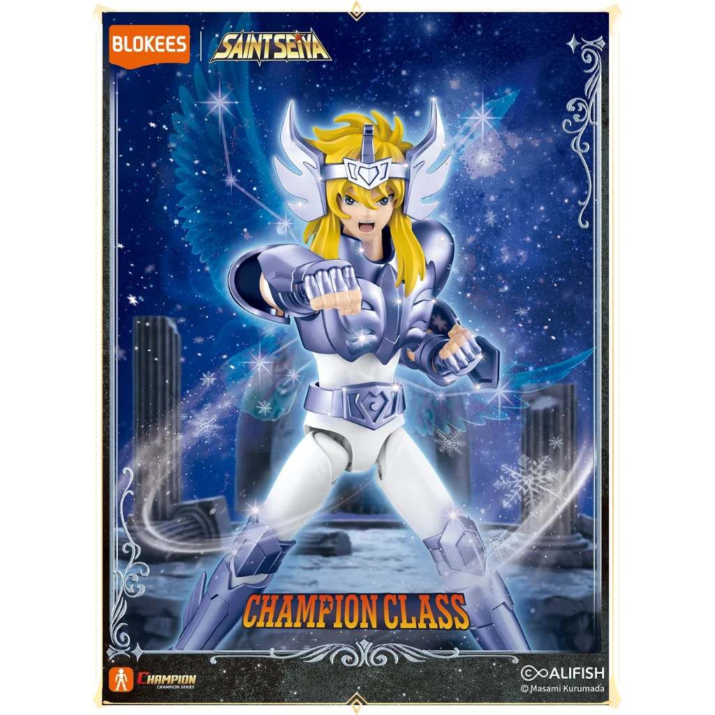 พร้อมส่งจากไทยจ้า Blokees Figures Saint Seiya Champion Class 07 Cygnus Hyoga