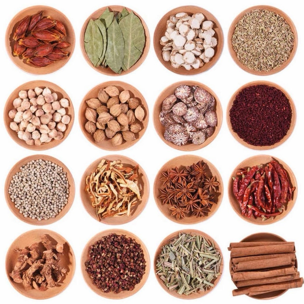 รวม เครื่องเทศจีน （各种中国香料、调料、卤）100g พร้อมส่ง สำหรับทำพะโล้ พริกหม่าล่า ตุ๋นขาหมู เครื่องเทศ เครื่องปรุง พริกไทย大料